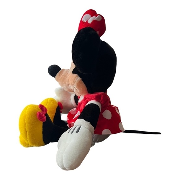 Walt Disney World Minnie Mouse Plush Stuffed Animal Bow Polka Dot Dress  18"‎ - Picture 5 of 10